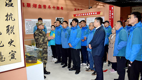 公司北景區(qū)運營黨支部“奮斗百年路 啟航新征程--學(xué)黨史、悟思想、辦實事、開新局”寒蔥嶺密營遺址愛國主義教育實地考察主題黨日活動